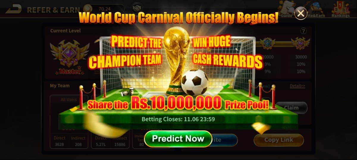 Royal Casino, World Cup Carnival, Royal Casino Event, World Cup Promotion, Casino Bonus, Sports Carnival, Royal Casino Pakistan, World Cup Rewards, Gaming Event, Casino Tournament, Lucky Draw, Royal Casino Offers, Carnival Celebration, Online Gaming, Mobile Casino, Event Rewards, Royal Casino Bonus, Pakistan Gaming, World Cup Festival, Royal Casino Campaign.