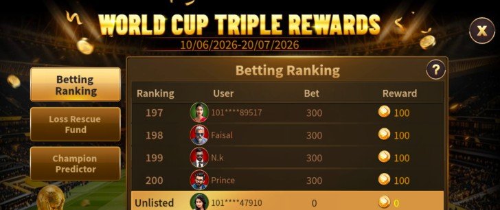 RoyalCasino World Cup Triple Rewards