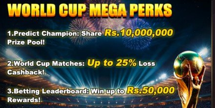 Royal Casino World Cup Mega Perks