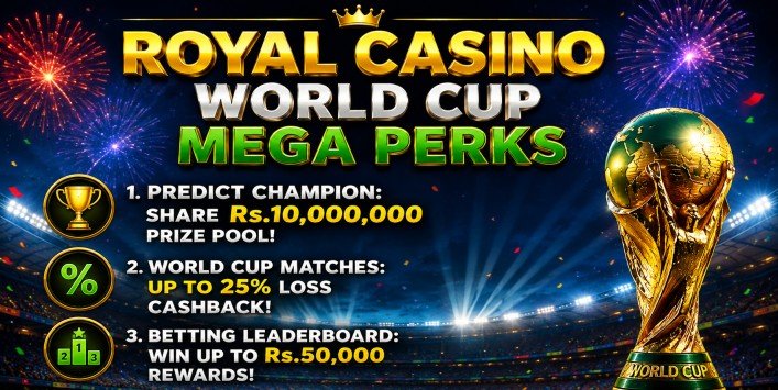 Royal Casino World Cup Mega Perks